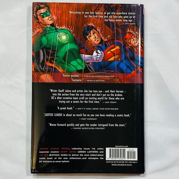 Justice League Volume 1 Origin The New 52 DC Comics 2012 Geoff Johns Comic Book - Picture 2 of 7